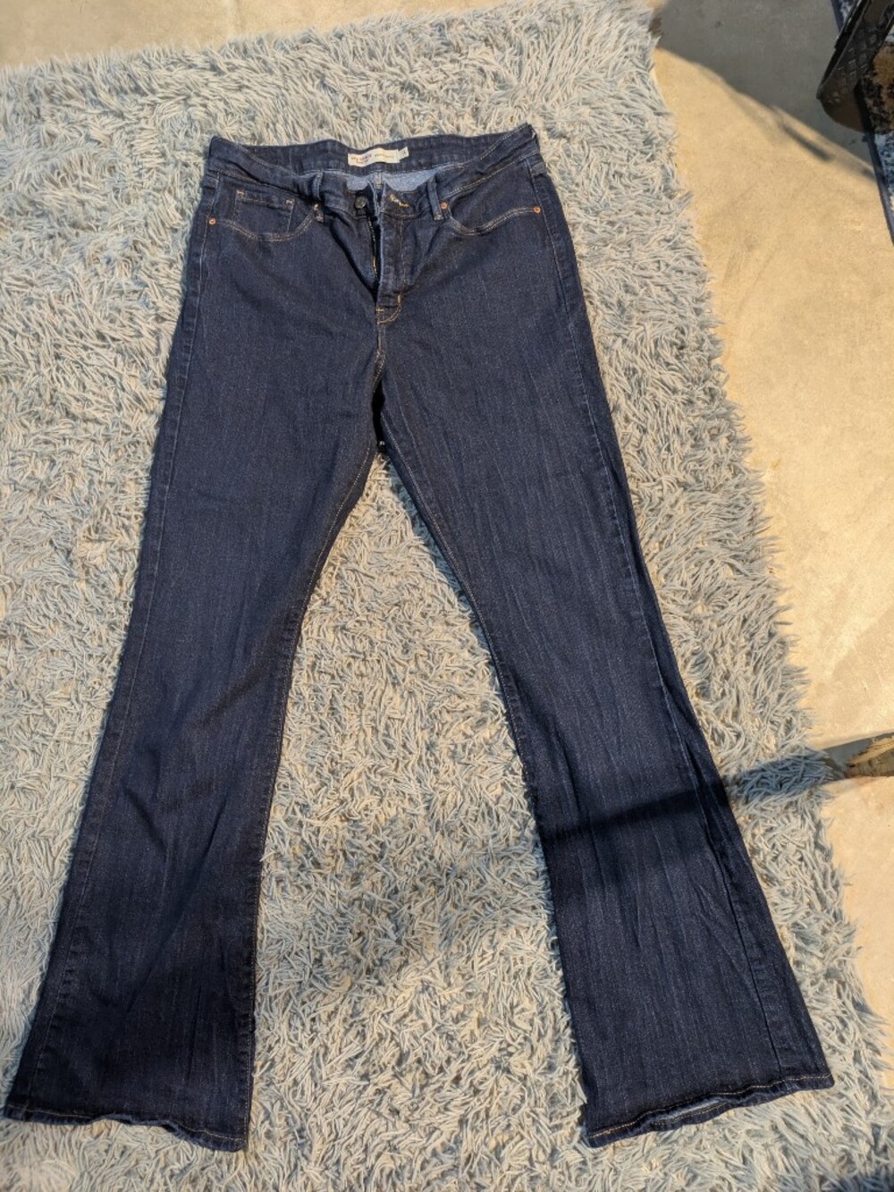 Levi Strauss Dark Blue Women's Bootcut Jeans